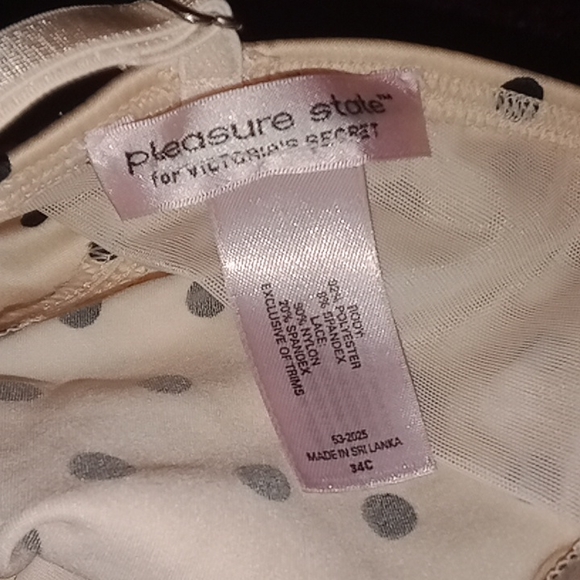 VS Polka Dot Vintage Corset Top - Picture 5 of 6